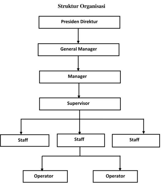 Gambar 4.4  Struktur Organisasi 