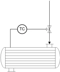 Gambar 6.4 Contoh Penggunaan  Pressure Controller pada Kompresor 