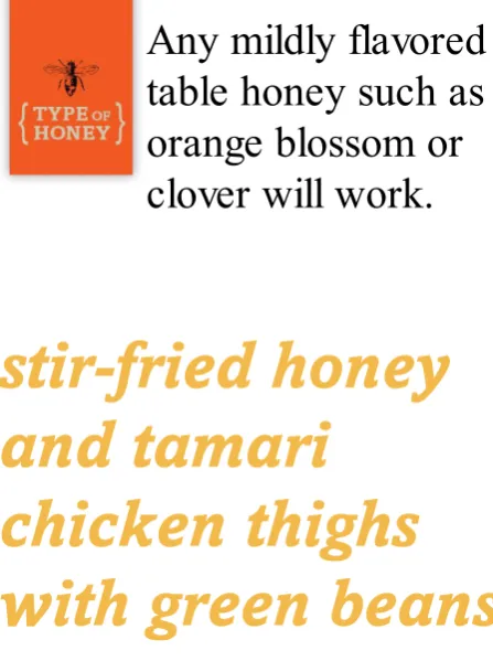 table honey such as