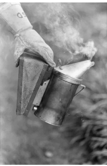 Fig. 6.5. A bee smoker. (Source: Nancy B. Evelyn.)