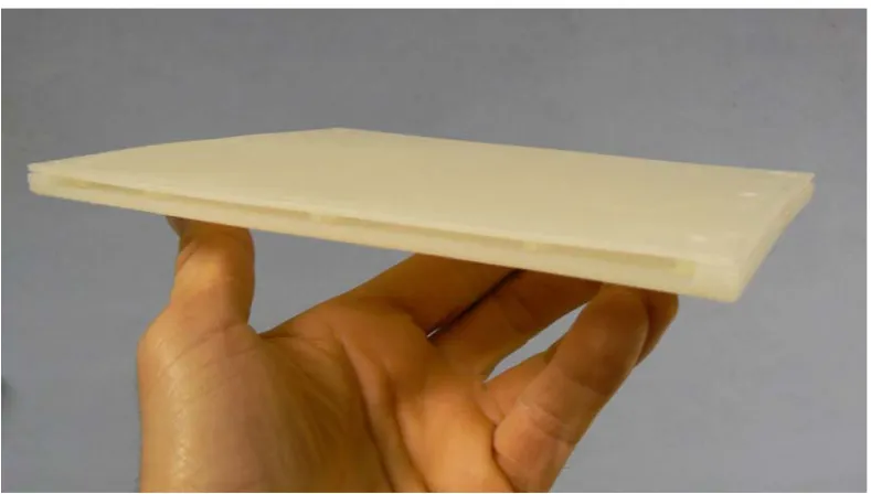 Figure 3. The first plastic prototype harbourage. 
