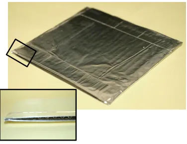 Figure 1. Damage to cardboard done by bees that forced entry into an early prototype harbourage