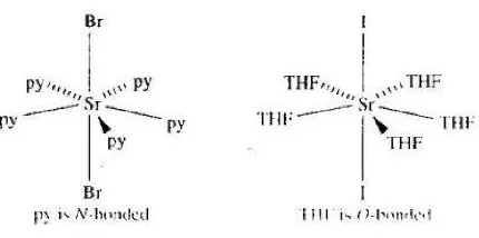 Gambar 11.5, hal 284 di bawah ini menunjukkan kecenderungan titik leleh dari oksida-oksida: MgO, CaO, SrO, dan BaO dengan kisi kristal NaCl dan penurunan dalam titik didih merefleksikan penurunan energi kisi sebagai akibat dari naiknya ukuran kation