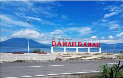 Gambar 1 Destinasi Wisata Danau Ranau 