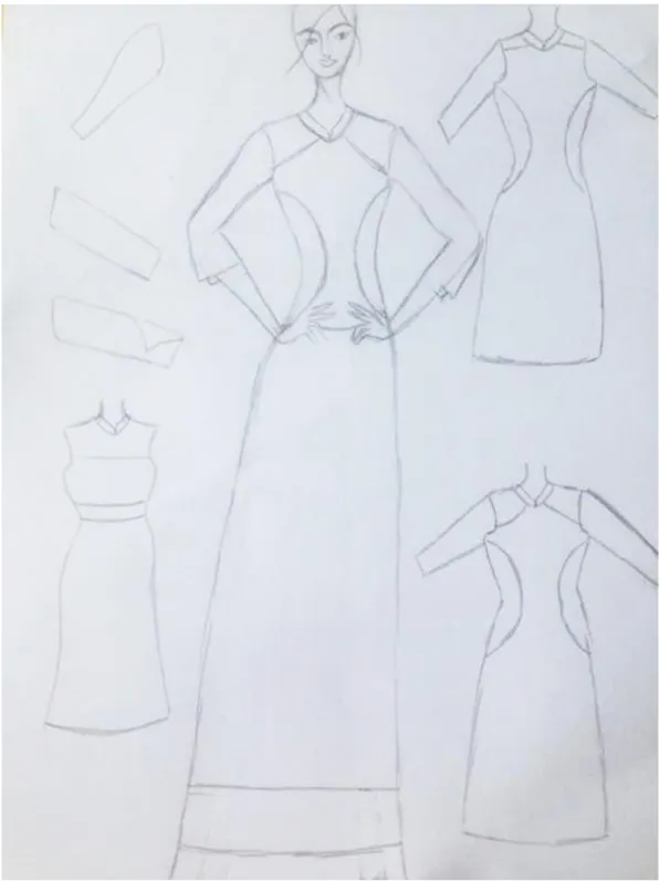 Gambar 16. Desain Sketching Tampak Depan 