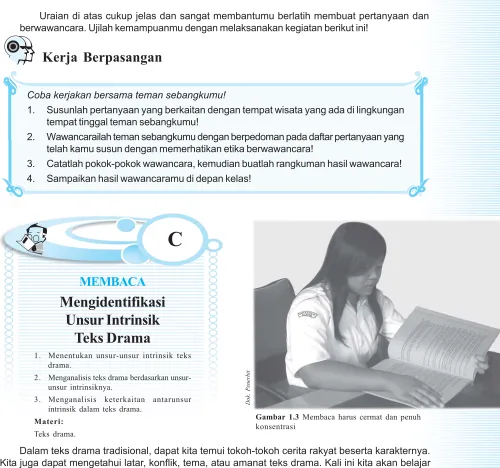 Gambar 1.3 Membaca harus cermat dan penuh