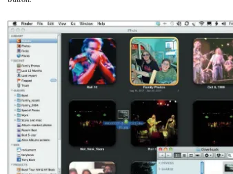 Figure 1-3: Drag a picture file over the iPhoto window to import it.