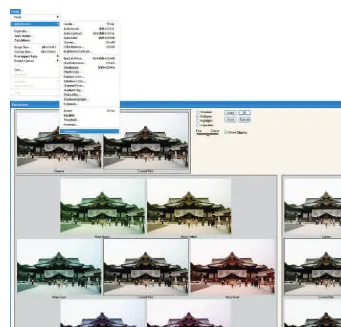 Figure 1-6: The important Image menu is where you find commands for adjusting the size,color, and contrast of your image.