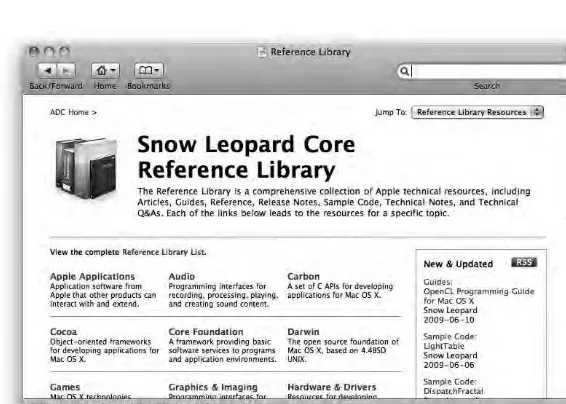 FIGURE 2-6The Reference Library also includes a detailed, indexed, and searchable database documenting