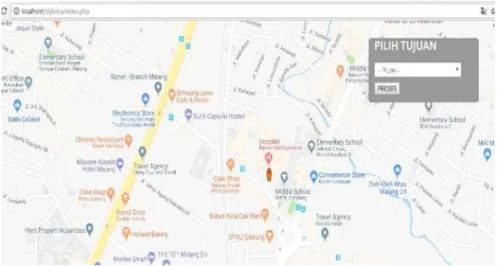 Gambar 4.   Pilih lokasi 