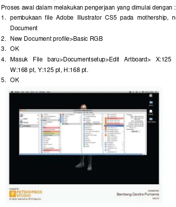Gambar III.2 tampilan saat membuka File 