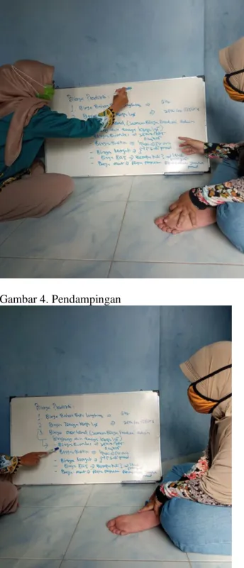 Gambar 3. Pendampingan 