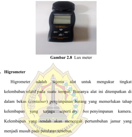 Gambar 2.8  Lux meter