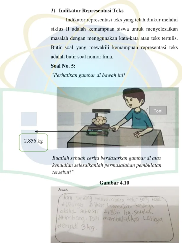 Gambar 4.10 2,856 kg 
