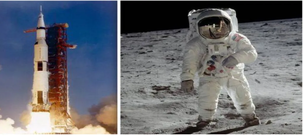 Gambar 3  Apollo dan Neil Amstrong  