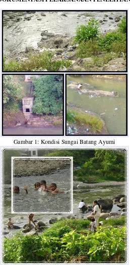 Gambar 1: Kondisi Sungai Batang Ayumi 