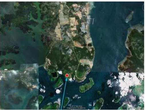 Gambar 2 : Citra Satelit TPA dan wilayah sekitarnya 