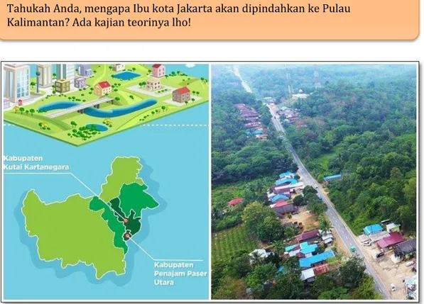 Gambar 8. Rencana Wilayah Ibu Kota Baru Indonesia 