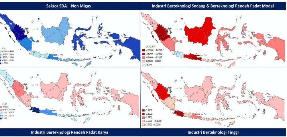 Grafik 12 Ketergantungan Teknologi dan Kapabilitas Industrial di Nusantara 