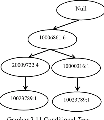 Gambar 2.11 Conditional Tree