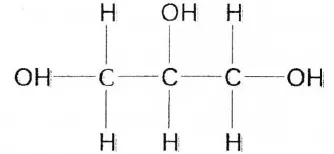 Gambar 2.3 Rumus Struktur Gliserol  