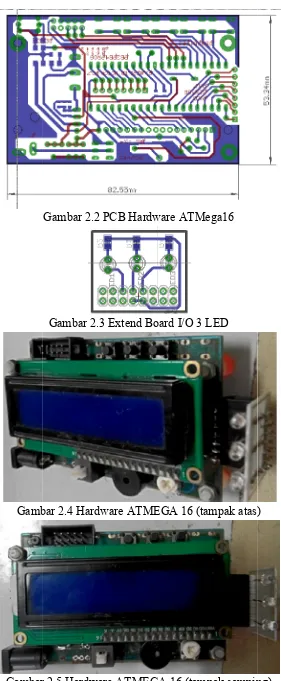 Gambar 2.5 Hardware ATMEGA 16 (tampak samping)Gambar 2.5 Hardware ATMEGA 16 (tampak samping)Gambar 2.5 Hardware ATMEGA 16 (tampak samping) 