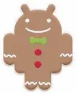 Gambar 2.12 Logo Android Gingerbread 