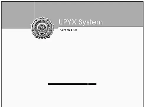 Gambar 1. Tampilan bn boot menu UPYX System dari DVD atau flashdisk.