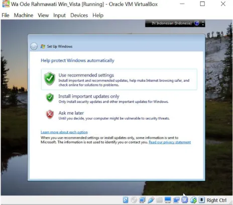 Gambar 8.20 Tampilan Protect Windows 