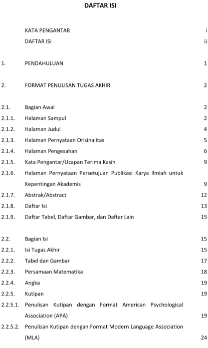 Tabel dan Gambar 