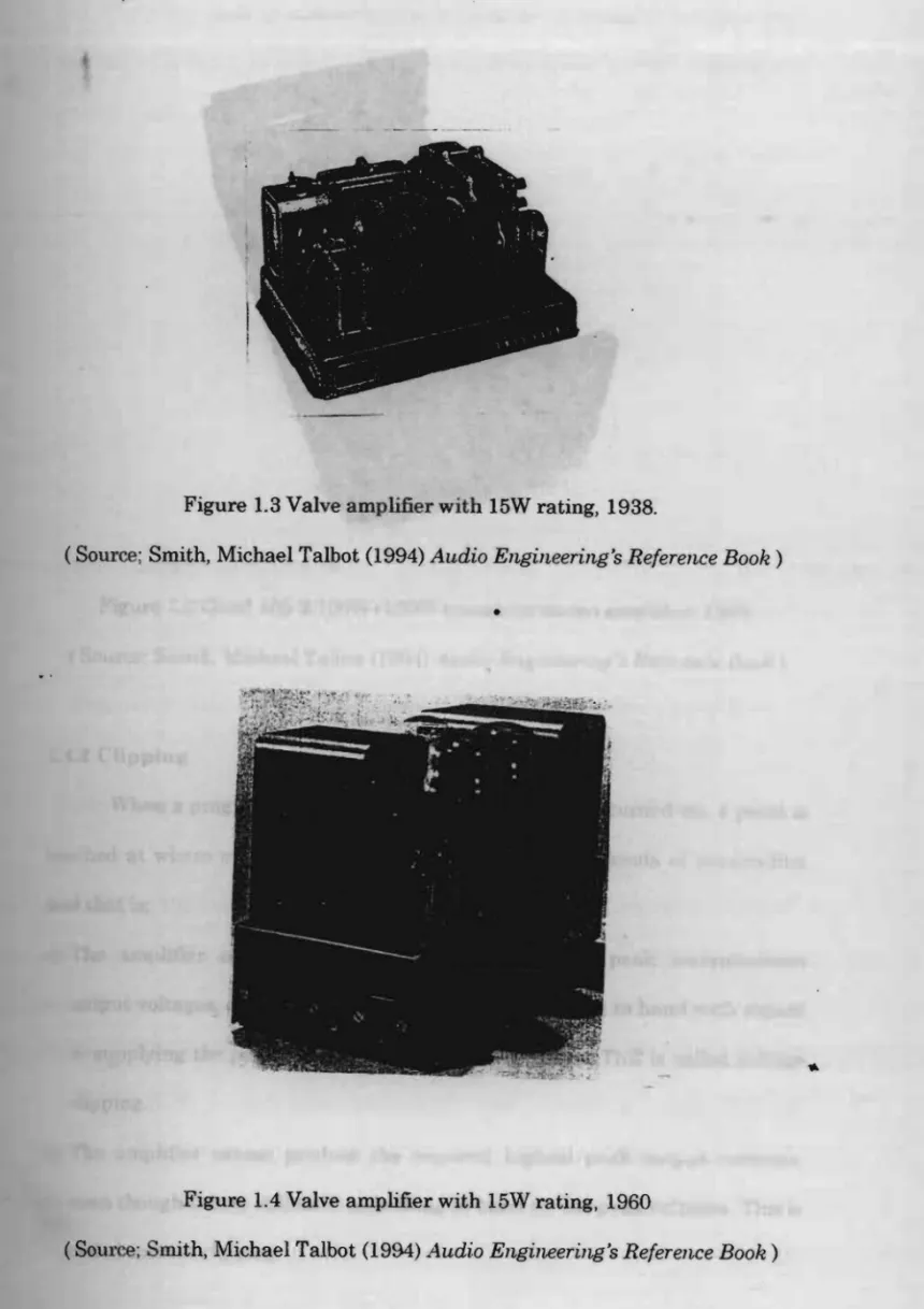Figure 1.3 Valve amplifier  with  15W rating,  1938. 