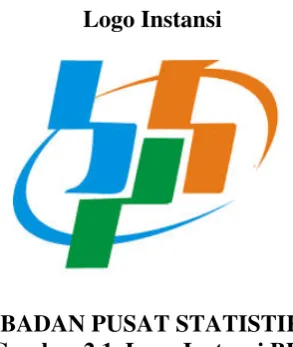Gambar 2.1  Logo Instansi BPS 