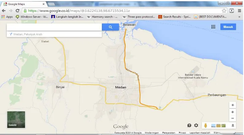 Gambar 2.5 Google Maps 