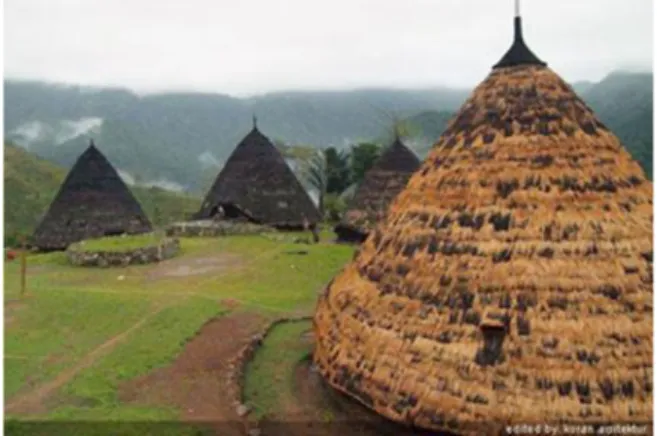 Gambar 2.8. Rumah Mbaru Niang