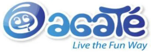 Gambar  1.1  dibawah  ini  merupakan  logo  perusahaan  yang  dimiliki  oleh Agate Studio