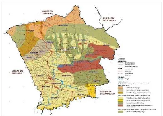 Gambar 2.5. Peta Hidrogeologi Kabupaten Purbalingga