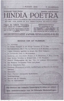 Gambar 3.1 surat kabar Hindia Putera.