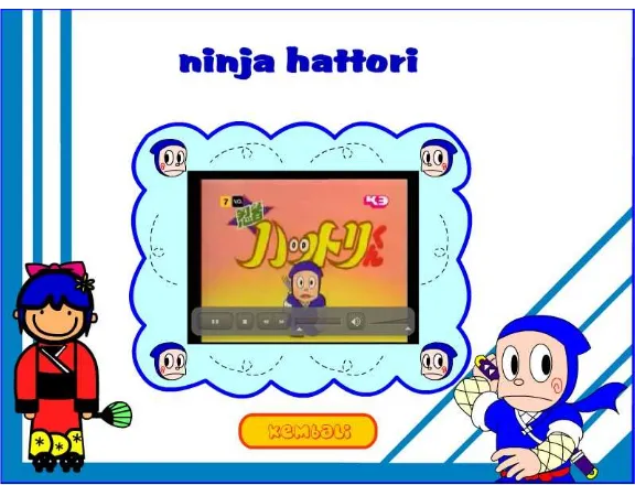 Gambar 4.15 Halaman Ninja Hatori