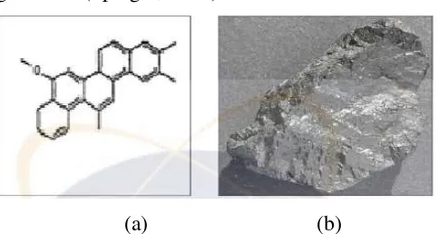 Gambar 3. (a) Struktur Kimia Batubara Subbituminus (Schumacher,1997), 