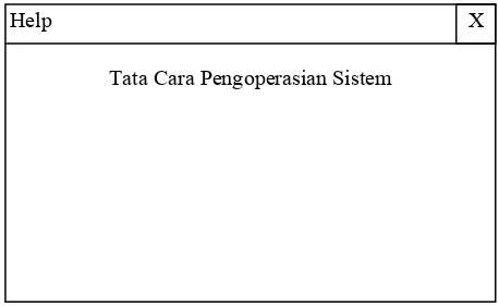 Gambar 3.14 Rancangan Help 