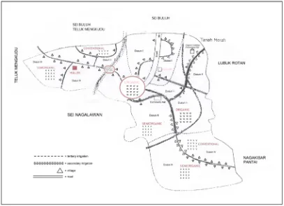 Figure 4 Map of Lubuk Bayas Village