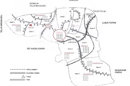 Figure 2. Map of Lubuk Bayas Village