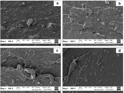 Fig. 11. FTIR spectrums of (a) A/0.0; (b) D/5.0.