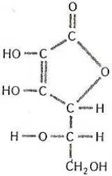 Gambar 2. Reaksi Oksidasi Vitamin C (Silalahi, 1985). 