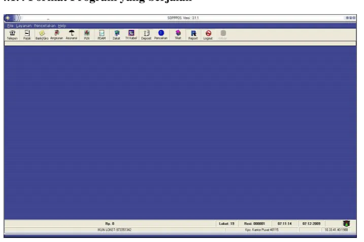 Gambar 4.4 Menu Utama Program 
