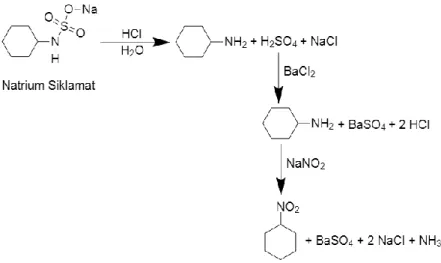 Gambar 4.2 Reaksi Pembentukan Endapan Barium Sulfat (Dwi et al,  2012) 