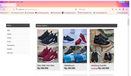 Gambar 8                                    Login Pelanggan 