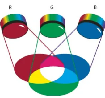 Gambar 2.10 Struktur Warna RGB (Santoso, I. 2013) 