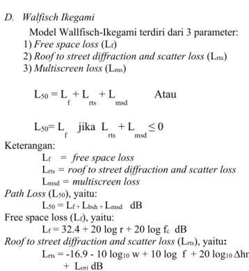 Gambar 1 adalah proses plot coverage area site BS. 