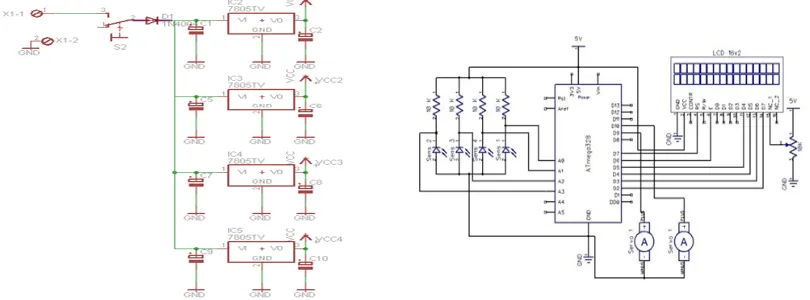 Gambar 5 : Desain Mekanik Solar Tracker di AutoCAD